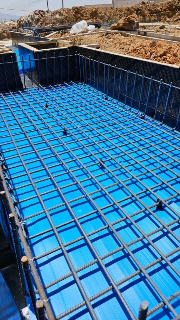 Foundation and concrete upstands insulation works by Precision Construction