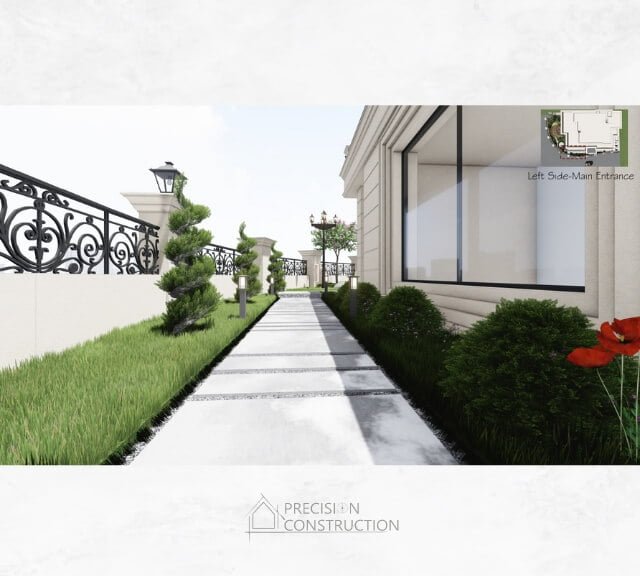 Landscape Design by Precision Construction 