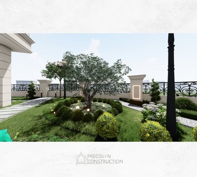 Landscape Design by Precision Construction 