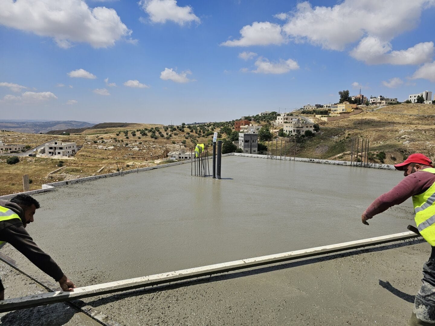 Slabs Casting by Precision Construction