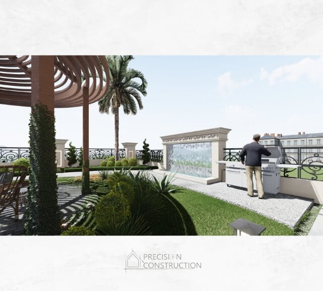 Landscape Design by Precision Construction 