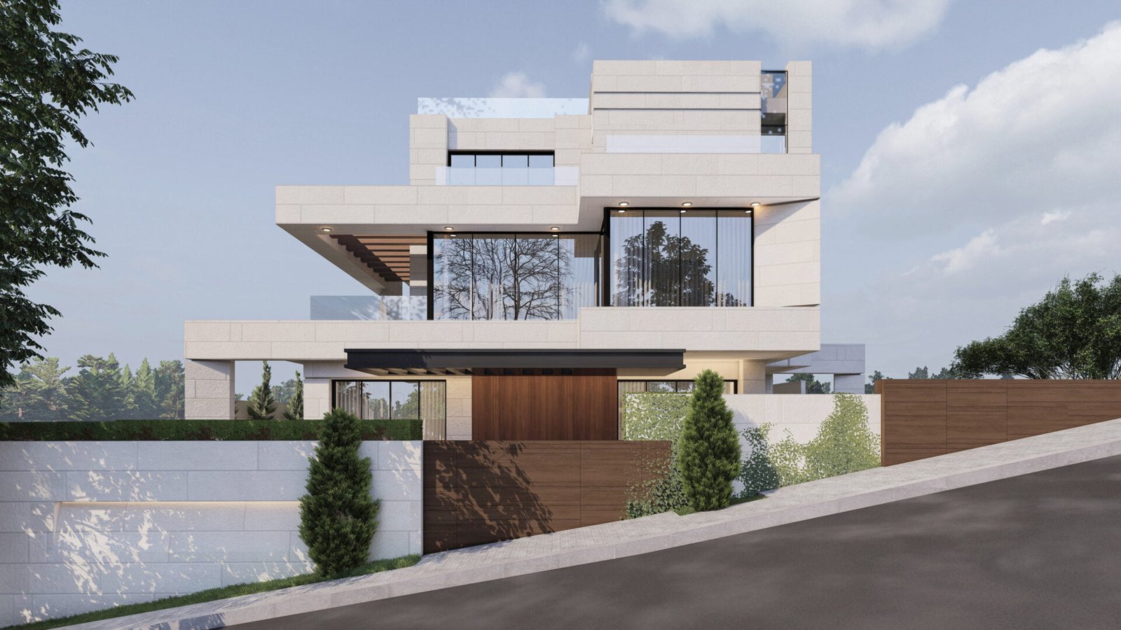 Badr Villa Designed by Precision Construction